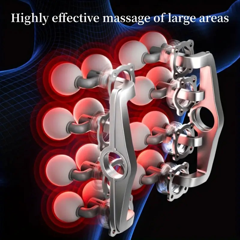 16-Head Deep Tissue Massage Gun