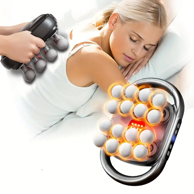 16-Head Deep Tissue Massage Gun