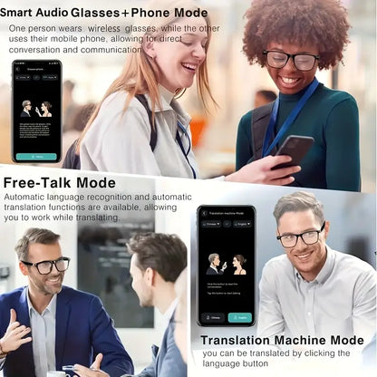 AI Smart Audio Translation Glasses